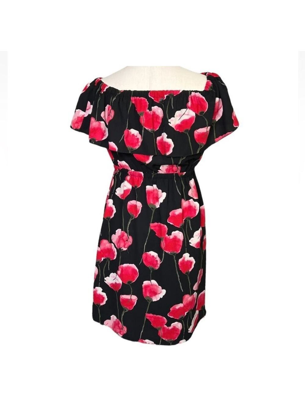 Aritzia Wilfred Hosta Floral Off Shoulder Dress Small